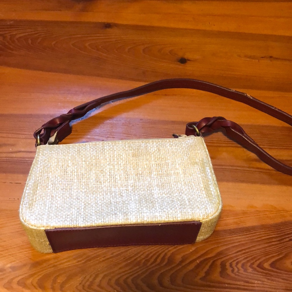 Aigner basket weave purse